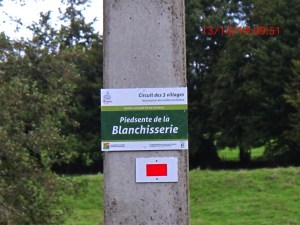 Balisage du Circuit des 3 villages