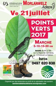 Marche Adeps 21 juillet Morlanwelz